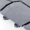 Gardenised Gray Garden Path Track Interlocking Stone Look Design Pathway Tile Floor Paver, PK 4 QI004108.4 - alternate 2